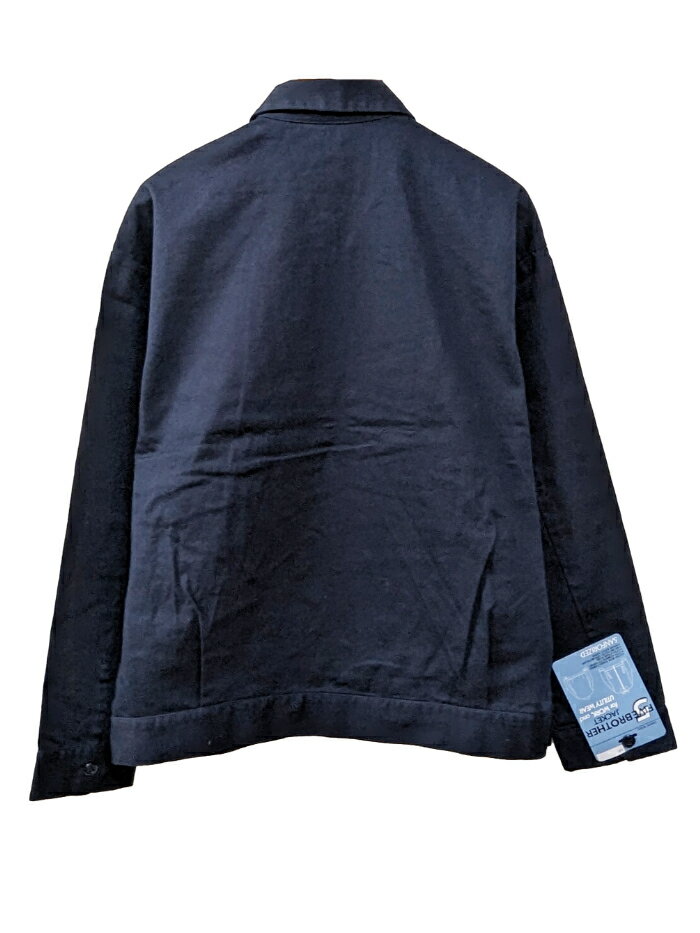 FIVE BROTHER (ファイブブラザー) TWILL ZIP WORK JACKET (152194CT) メンズ トップス シャツ 長袖 カラーバリエーション コットン ワークジャケット
