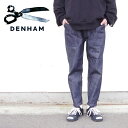 DENHAM(デンハム) FATIGUE WORK MIJSSV (1230111018) ファティーグ ワークパンツ メンズ オールシーズン ゆったり レザーパッチ 日本製　MADE in JAPAN 刺繍 1