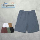 Flagments***(フラグメンツ) パンツ PILE SHORTS (C1564005A) メンズ&レディース