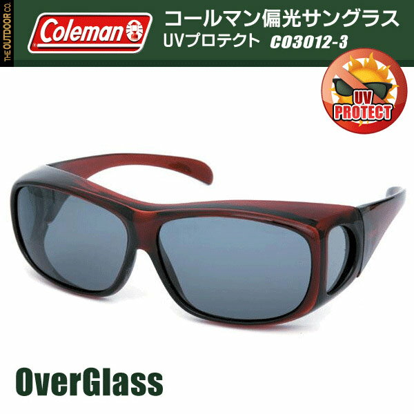 Coleman コールマン/ 偏光 オーバーサングラス 3012-UV