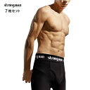 【7枚セット/30%OFF】光電子 繊維 補正下着 strong man ストロングマン インナー 男性 ぽっこりお腹 ヒップアップ アンダーウエア 遠赤外線 ...
