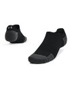 【メール便OK】UNDER ARMOUR(アンダーアーマー) 1376078 UAアーマードライ アイソチル ノーショー タブ ソックス 靴下 トレーニング(4)
