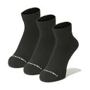 THE NORTH FACE(ザ・ノース・フェイス) NN82303 ランニング アンイーブン ドライ 3P アンクルソックス 靴下 3足組 スポーツ