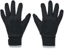 【メール便OK】UNDER ARMOUR(アンダーアーマー) 1377508 UAストーム ライナーグローブ 防寒グローブ ランニング サッカー