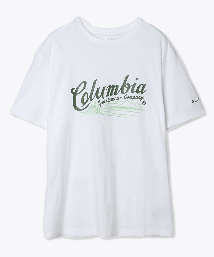 【メール便OK】Columbia(コロンビア) XE8549 ロッカウェイ リバー グラフィック ショートスリーブ ティー メンズ 半袖Tシャツ