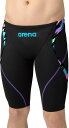 【メール便OK】2025SS ARENA(アリーナ) AS5SRC24M メンズ 競泳水着 レーシングスパッツ ハーフレッグ FINA承認 WA承認 水泳