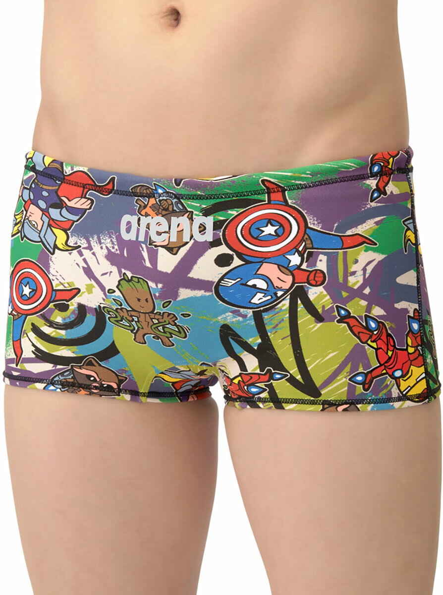 ڥ᡼OK2025SS ARENA(꡼) AS5SWM51M  MARVEL ˥ȥ졼˥󥰿 ॹѥå 硼...