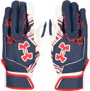 【メール便OK】UNDER ARMOUR(アンダーアーマー) 6001310 UA CLEAN UP BATTING GLOVES UAクリーンアップ バッティンググロ