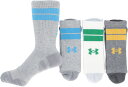 UNDER ARMOUR(アンダーアーマー) 1379515 UAパフォーマンステック ノベルティ クルー ソックス 3足セット スポーツ ユニセックス