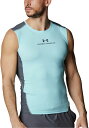 【メール便OK】UNDER ARMOUR(アンダーアーマー) 6001531 メンズ UAアイソチル ベント コンプレッション スリーブレス シャツ