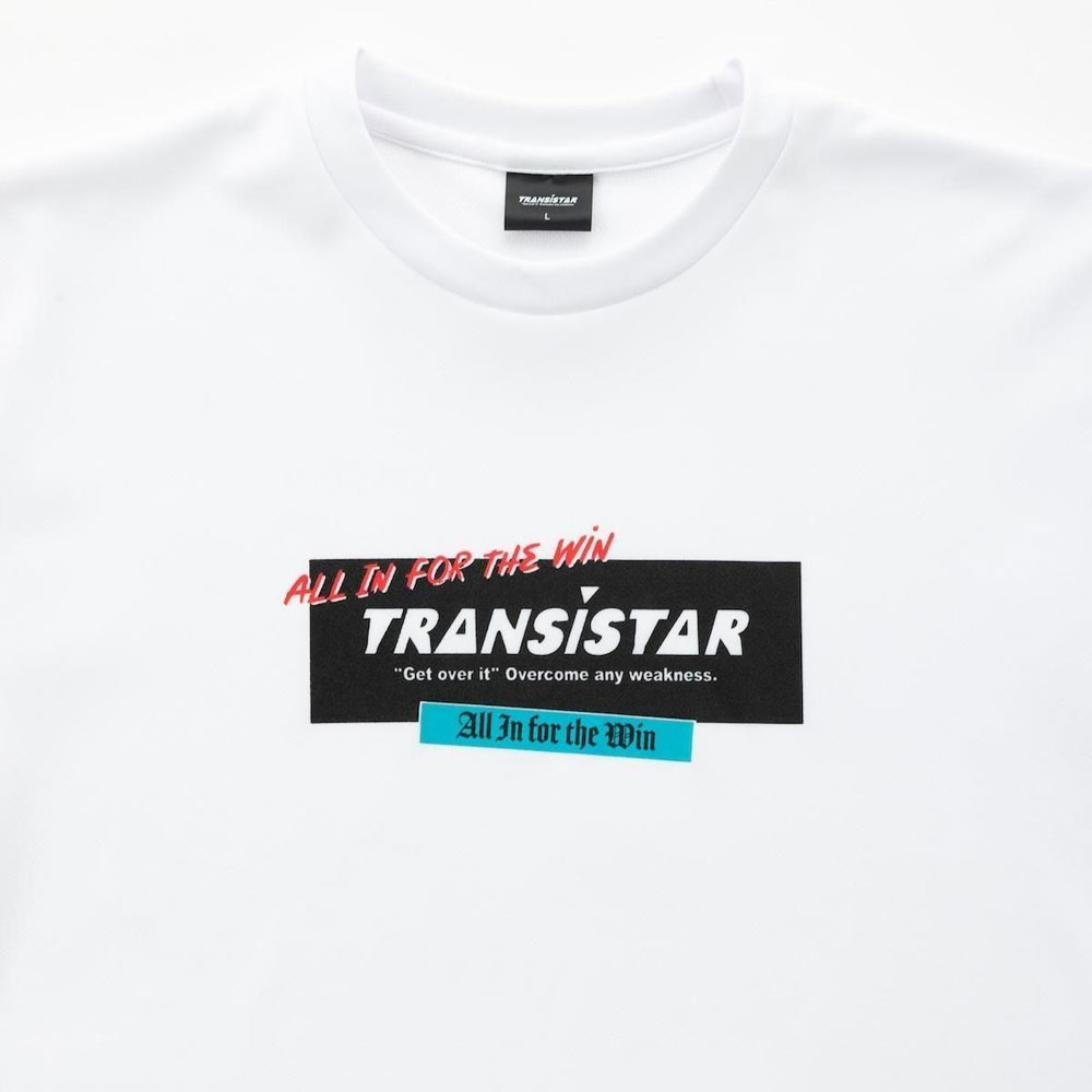 メール便OK HB 半袖ドライTシャツ SLOGAN ハンドボール 半袖Tシャツ ドライ TRANSISTAR(トランジスタ) HB25TS09