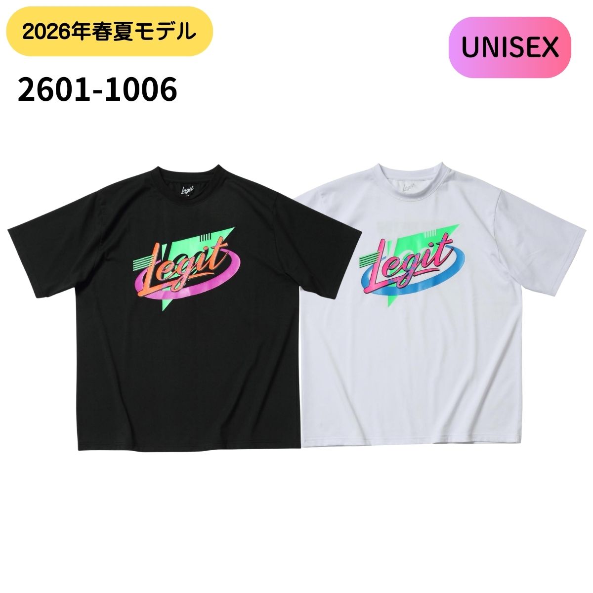 Rakuten - 【メール便OK】レジット LEGIT 半袖Tシャツ トップス POP SPACE S/S TEE ユニセックス バスケットボール 2601-1006