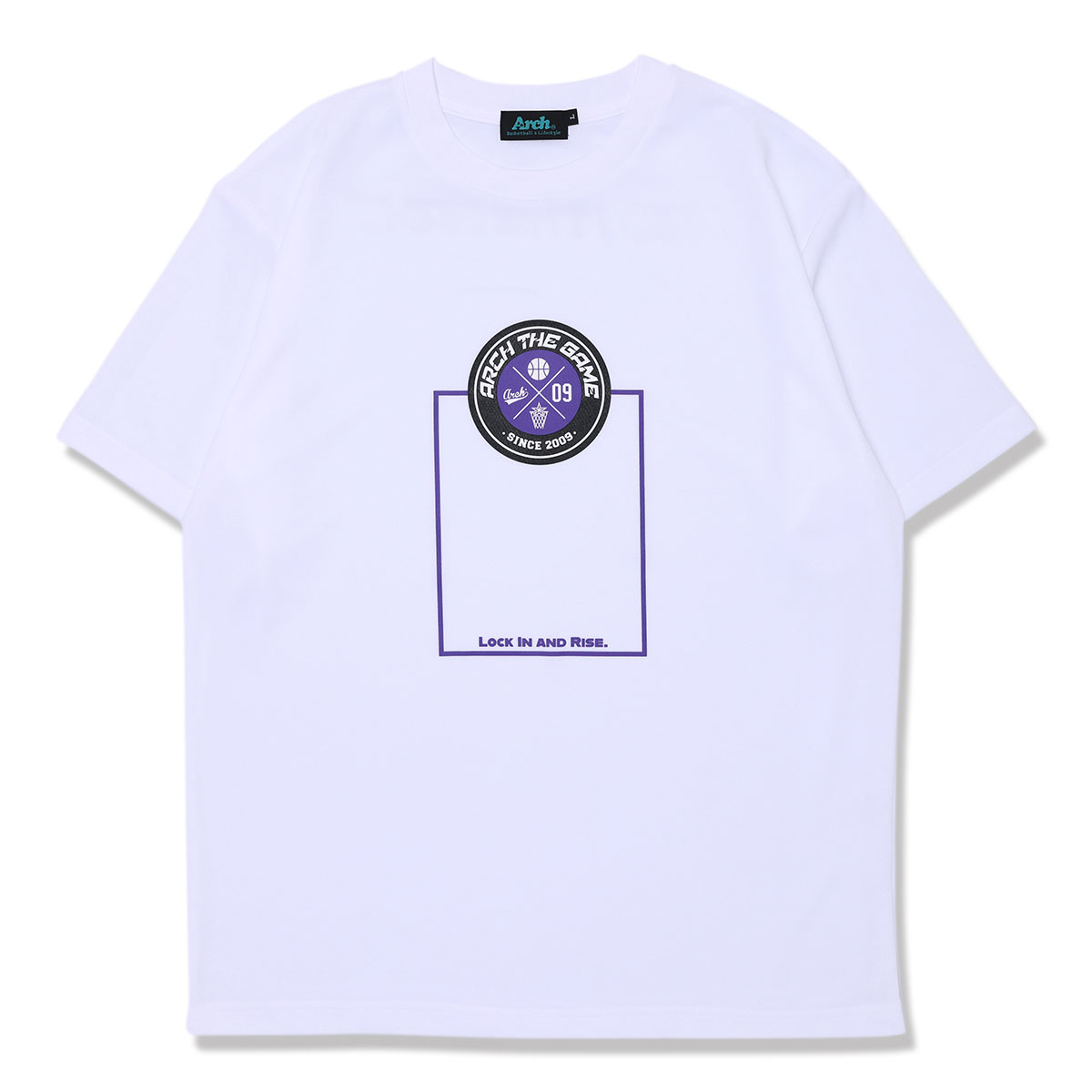 メーカー希望小売価格はメーカーカタログに基づいて掲載しています。 各ブランドメーカーカタログページはコチラ！ 品番 T126-116 ブランド アーチ Arch 詳細 【商品名】Arch No-limits paint tee メンズ レディース ユニセックス バスケットボール バスケ 半袖 Tシャツ 半袖Tシャツ トップス 練習着【カラー】white【素材】ポリエステル100%【サイズ】サイズ　着丈/身幅/袖丈(cm)M/69/53/21L/72/56/22【特徴】・バスケコートのペイントエリアをイメージした架空のゲームイベントロゴを、フロントにプリントしたDRY-Tシャツ。・エンブレムマークやゲームタイトルも配置された、エキサイティングなデザイン。・吸汗・速乾性に優れ、サラッとしたポリエステル素材を採用。メンズ レディース ユニセックス バスケットボール バスケ バスケット 半袖 Tシャツ 半袖Tシャツ トップス 吸汗速乾 カジュアル 練習着 部活 アーチ Arch ポリエステル100% メンズ レディース ※ご注文の前に必ずご確認下さい ※当店では複数店舗で在庫を共有している為、稀にご注文が重なり在庫切れとなる場合がございます。その際はお電話、メールにてご連絡させて頂いております。ご了承くださいませ。 ※水着・アンダーウェア・ソックス類に関しましては、衛生商品につき初期不良以外の返品交換はお受け致しかねますのでご了承下さい。 ※モニタ閲覧環境によっては、画面の商品と実際の商品の色が異なって見える場合がありますがご了承ください。T126-116 半袖Tシャツ Arch No-limits paint tee ユニセックス バスケ
