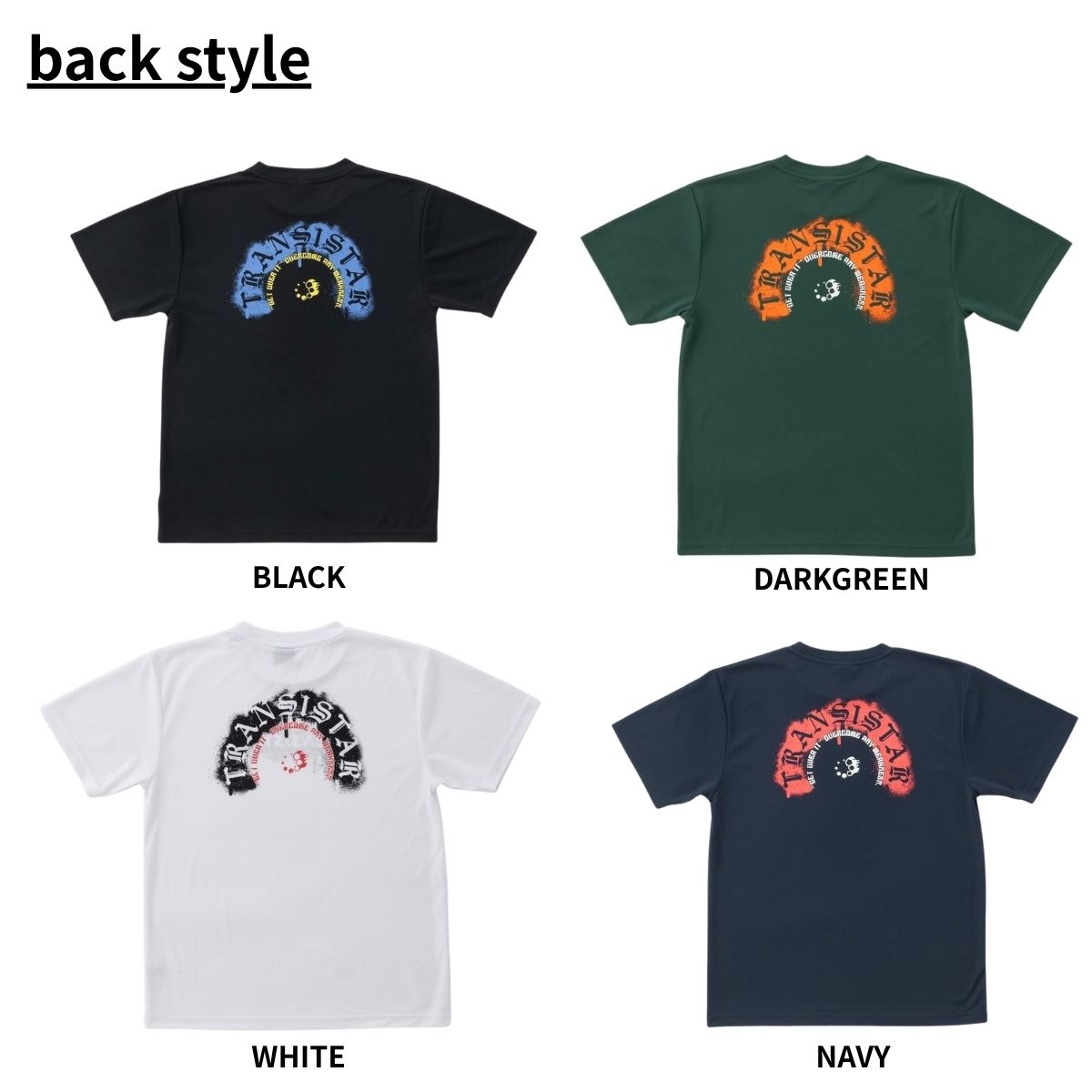 【メール便OK】トランジスタ TRANSISTAR 半袖Tシャツ DRY S/S T-shirts_THRILL ユニセックス ハンドボール HB26TS05 2