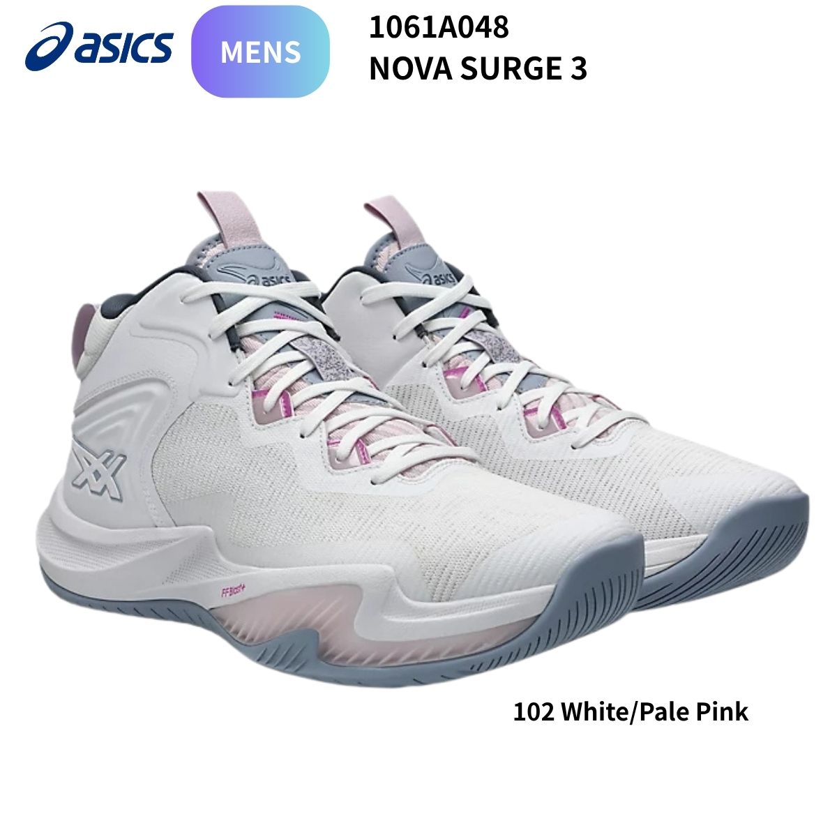 ASICS - アシックス ASICS シューズ 靴 NOVA SURGE 3 メンズ バスケットボール バスケ 1061A048