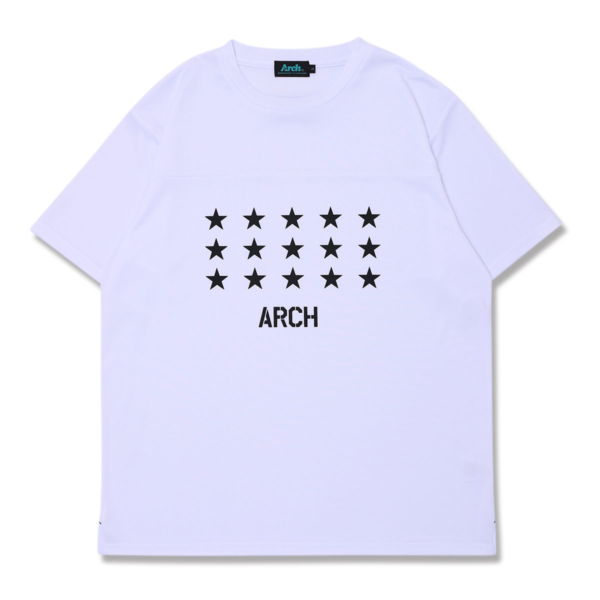 Rakuten - 【メール便OK】アーチ Arch 半袖Tシャツ Arch stencil star tee ユニセックス バスケットボール T126-113