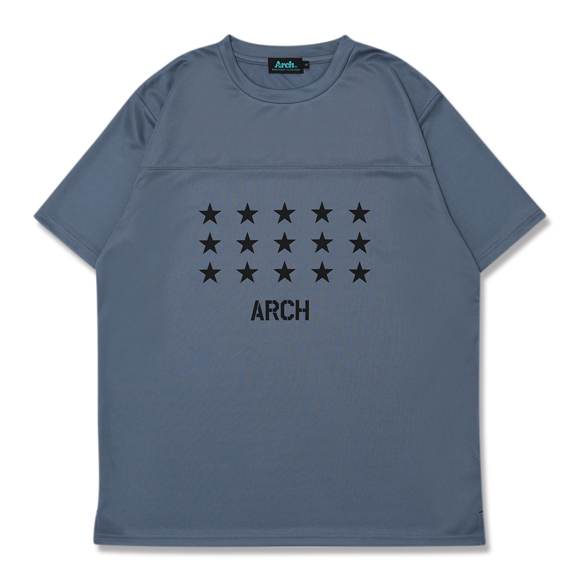 【メール便OK】アーチ Arch 半袖Tシャツ Arch stencil star tee ユニセックス バスケットボール T126-115