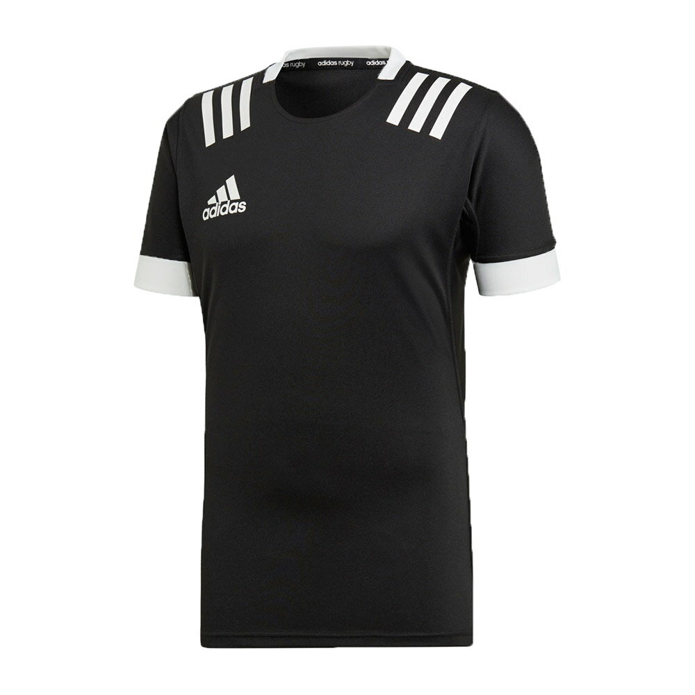 【メール便OK】adidas(アディダス) FXU53 メンズ スポーツ ラグビーウェア 半袖Tシャツ ラグビー3ストライプジャージー