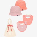 THE NORTH FACE(ザ・ノース・フェイス) NNB02211 ハット&ビブセット ベビー パイル 出産 お祝い ギフト 帽子 スタイ おしゃれ