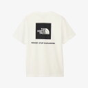 【メール便OK】THE NORTH FACE(ザ・ノース・フェイス) NT32447 ショートスリーブバックスクエアロゴティー メンズ 半袖 Tシャツ アウトドア シンプル