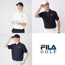 【メール便OK】FILA(フィラ) 744655 FILA GOLF ゴルフ トップス シャツ ポロシャツ 半袖 メンズ 父の日 カジュアル