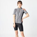 FILA(フィラ) 315602 スイムウェア 水着 上下セット フィットネス 半袖 ジップ レディース トレーニング