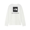THE NORTH FACE(ザ・ノース・フェイス) NTW32442 ロングスリーブバックスクエアロゴティー ロンT 長袖 ニット素材 アウトドア