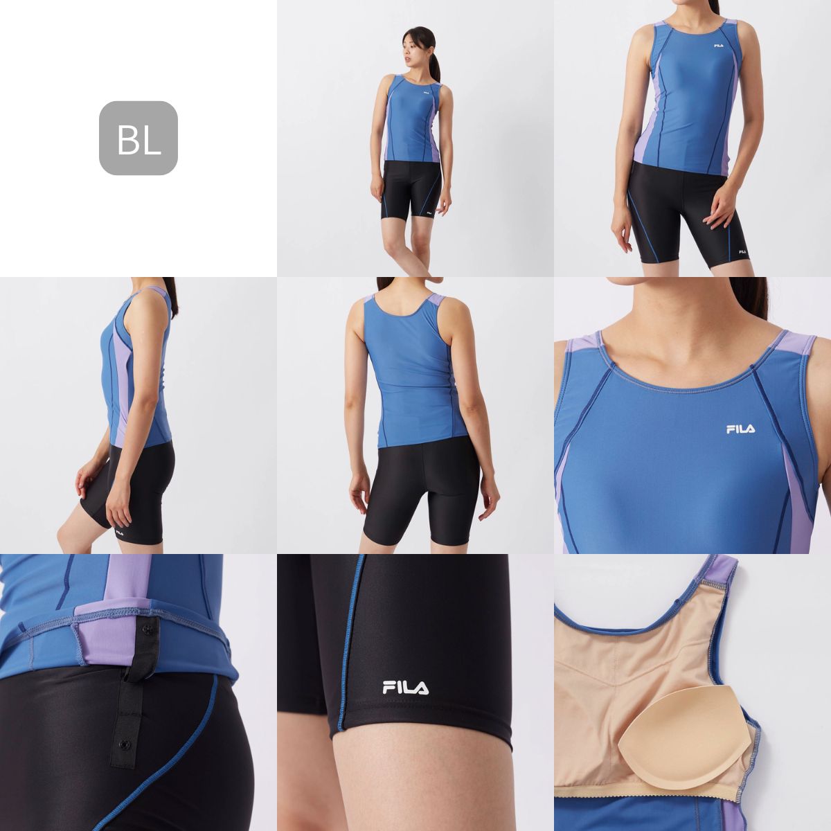 【メール便OK】フィラ FILA FILA レディース フィットネス水着 スイムウェア セパレーツ 水泳 タンキニ 313201 spmart-10161139 スポーツマート サンプル画像3