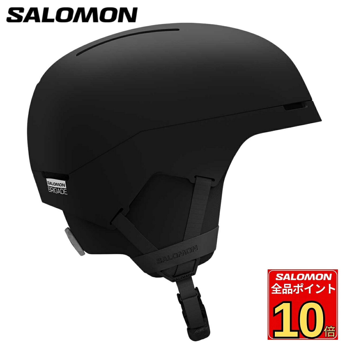 サロモン SALOMON ユニセックス 大人 スノー ヘルメット スキー スノーボード BRIGADE L47619100