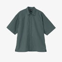 THE NORTH FACE(ザ・ノース・フェイス) NR22461 メンズ ショートスリーブジオロジーシャツ ユニセックス ナイロンシャツ 撥水 UVカット