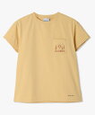 Columbia(コロンビア) PL9610 ウィメンズヤハラフォレストポケットショートスリーブTシャツ 半袖 ワンポイント シンプル