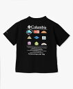 Columbia(コロンビア) PY0495 スタックブルックグラフィックショートスリーブTシャツ キッズ ジュニア 半袖 カジュアル