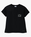 Columbia(コロンビア) PL9610 ウィメンズヤハラフォレストポケットショートスリーブTシャツ 半袖 ワンポイント シンプル