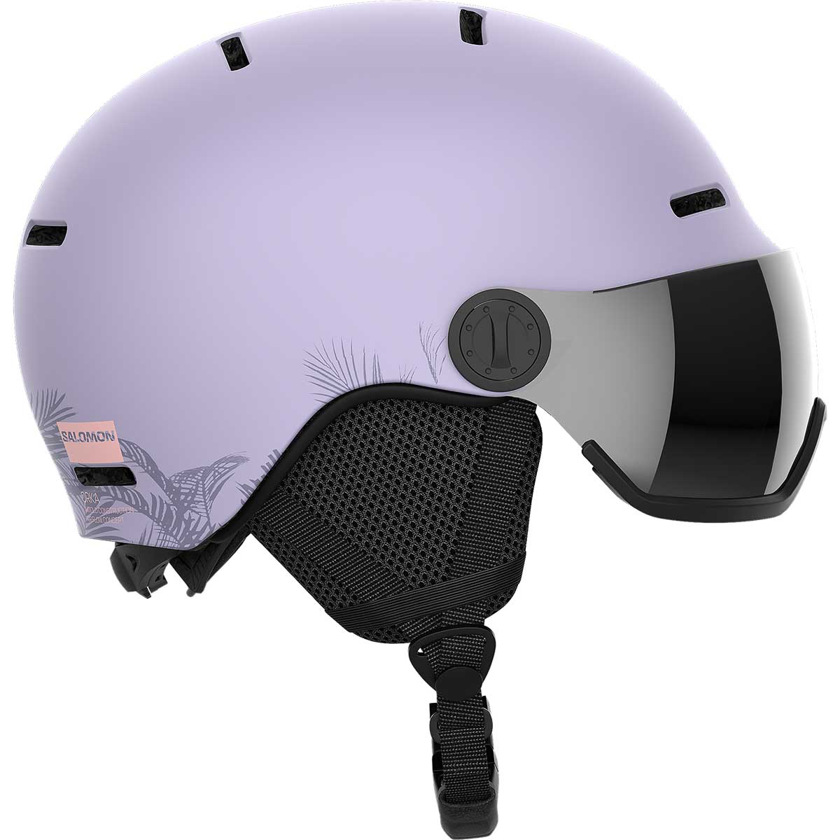 サロモン SALOMON ORKA VISOR キッズ ジュニア スノーヘルメット バイザー付き L47300900