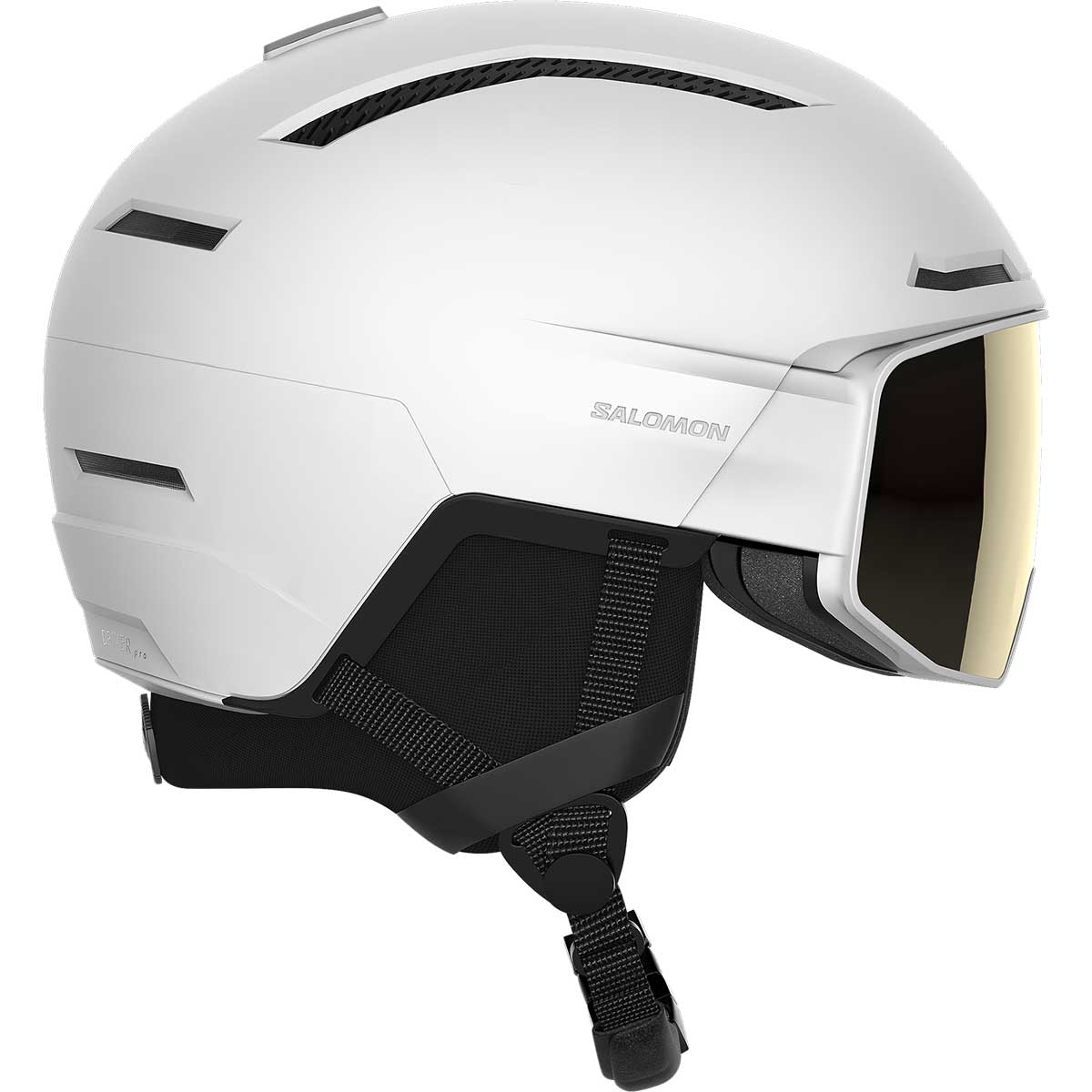 SALOMON(サロモン) L47011800 DRIVER PRO SIGMA メンズ レディース スノーヘルメット バイザー付き