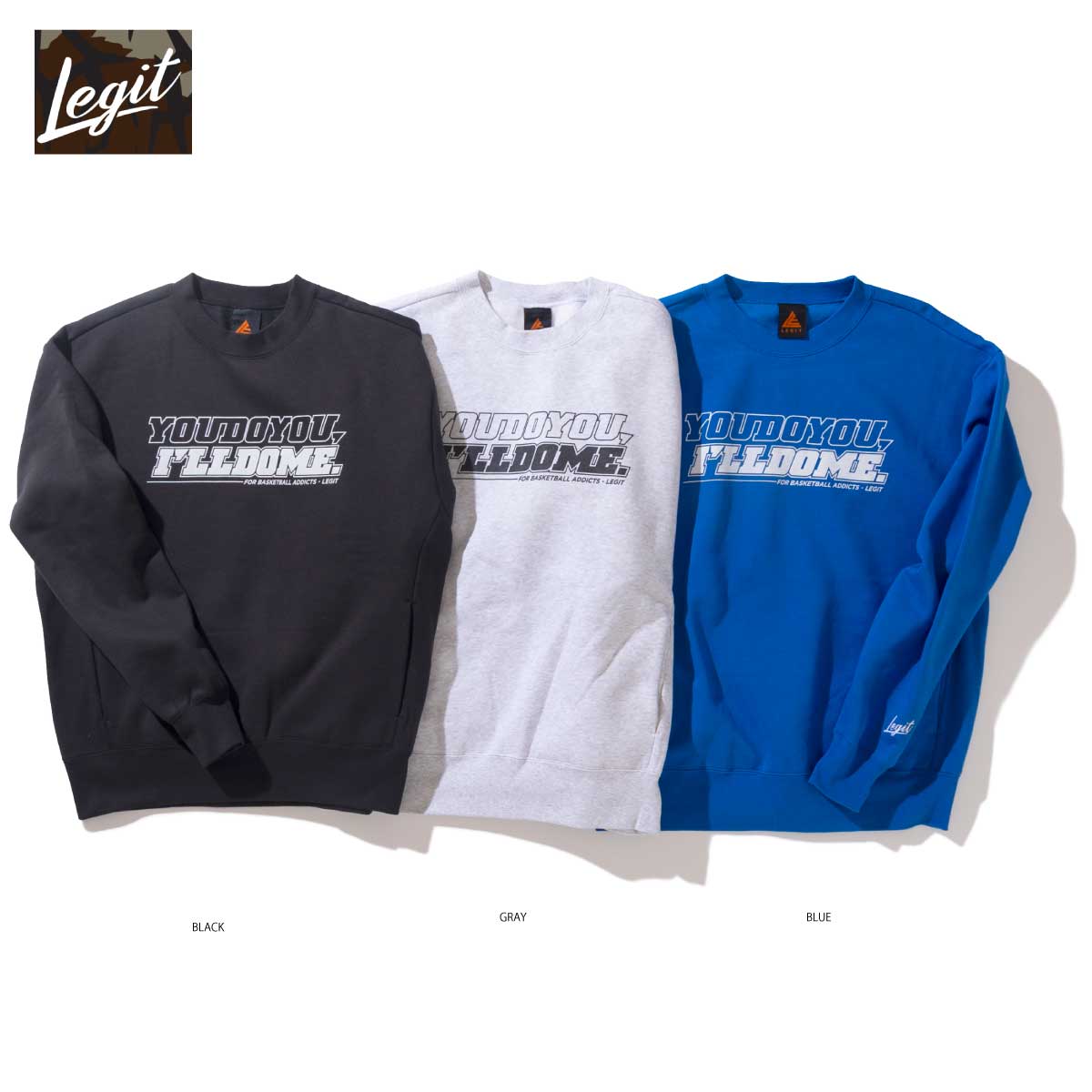 Wear - レジット LEGIT スウェット トレーナー MECHANICAL SWEAT クルーネック バスケ 2402-1008