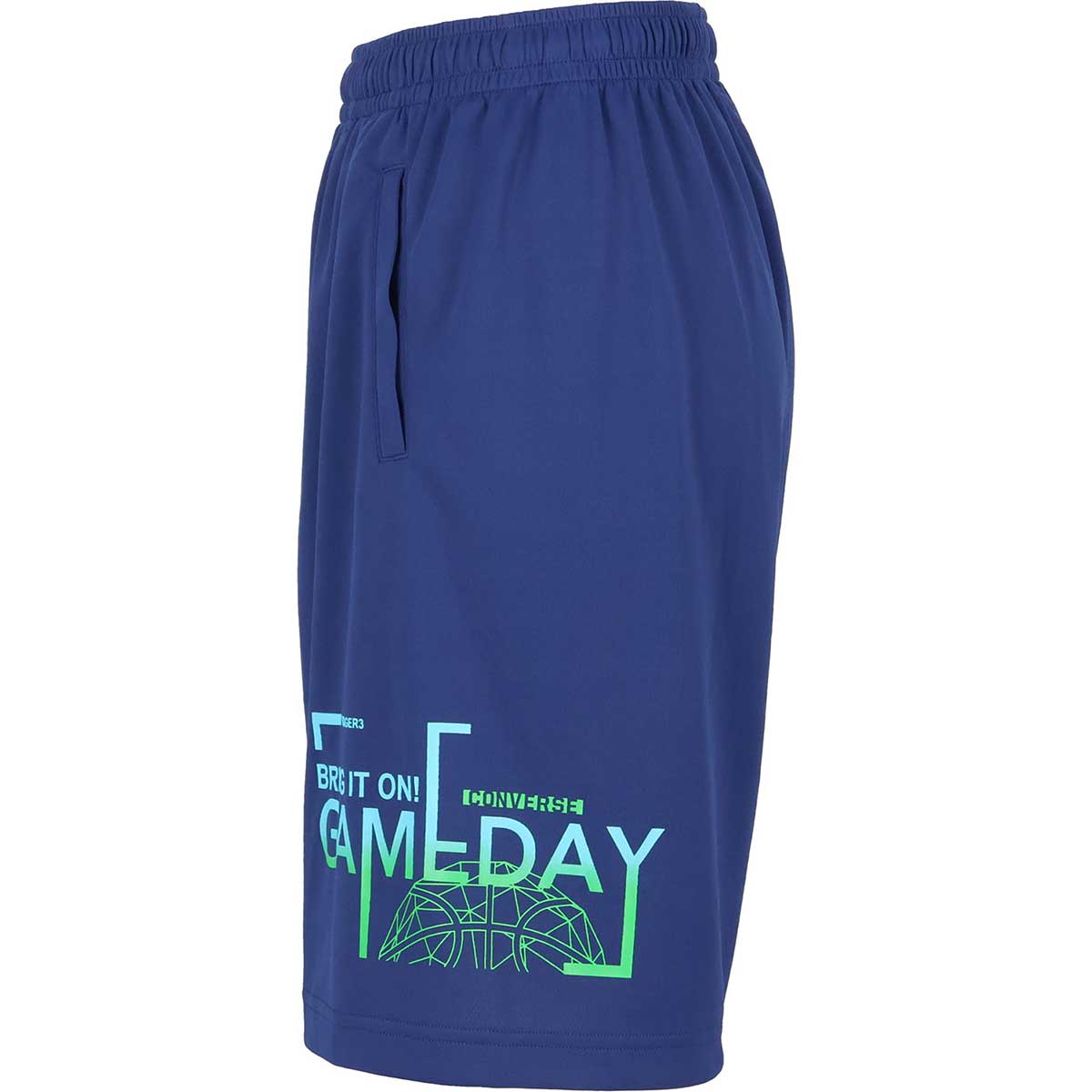 スポーツマートの【メール便OK】コンバース CONVERSE ジュニア バスケットボールTシャツ Jr.プラクティスパンツ(ポケット付き) CB451851｜アングル3