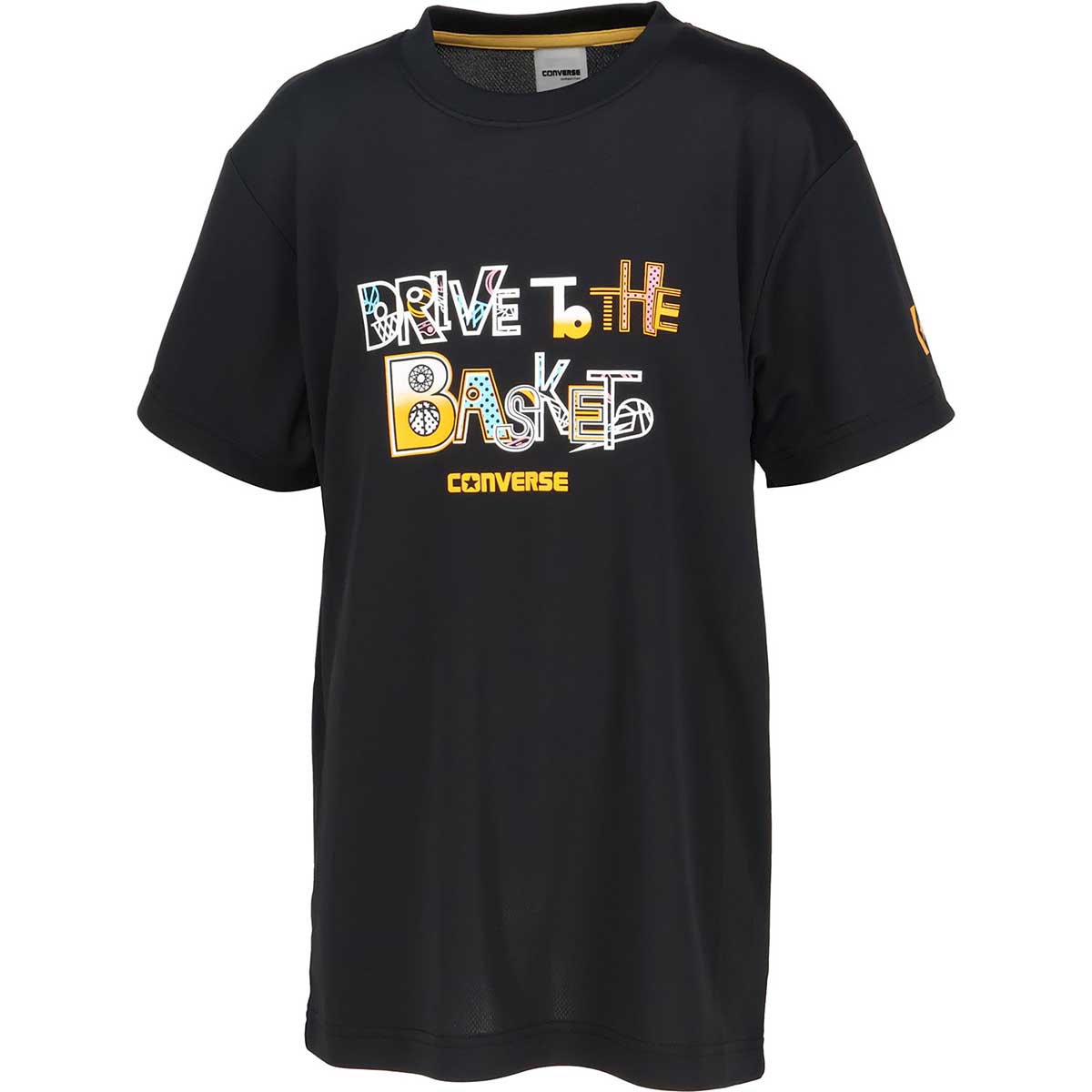 メール便OK ジュニア バスケットボールTシャツ Jr.プリントTシャツ CONVERSE(コンバース) CB451356