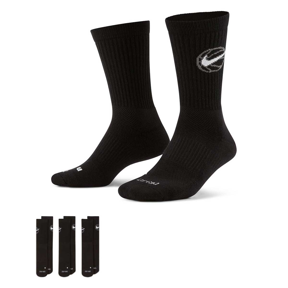 Other - ナイキ NIKE ナイキ エブリデイ バスケットボール クルーソックス バスケットソックス 3足入り DA2123