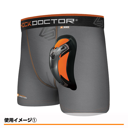 SHOCK DOCTOR(����å��ɥ�����) ��� ����˥� �����ܥ�ե�å������å� �Դ� �ץ��ƥ����� ��� ���եȥܡ��� 100T
