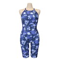 【メール便OK】RA(アールエー) RA524-SFBTP FLOWERS BLOOM レディース 競泳トレーニング水着 オールインワン 水泳 練習用