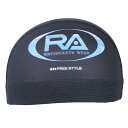 【メール便OK】RA(アールエー) RA524-LCMM09 プリントメッシュ スイムキャップ 水泳 練習用 フィットネス