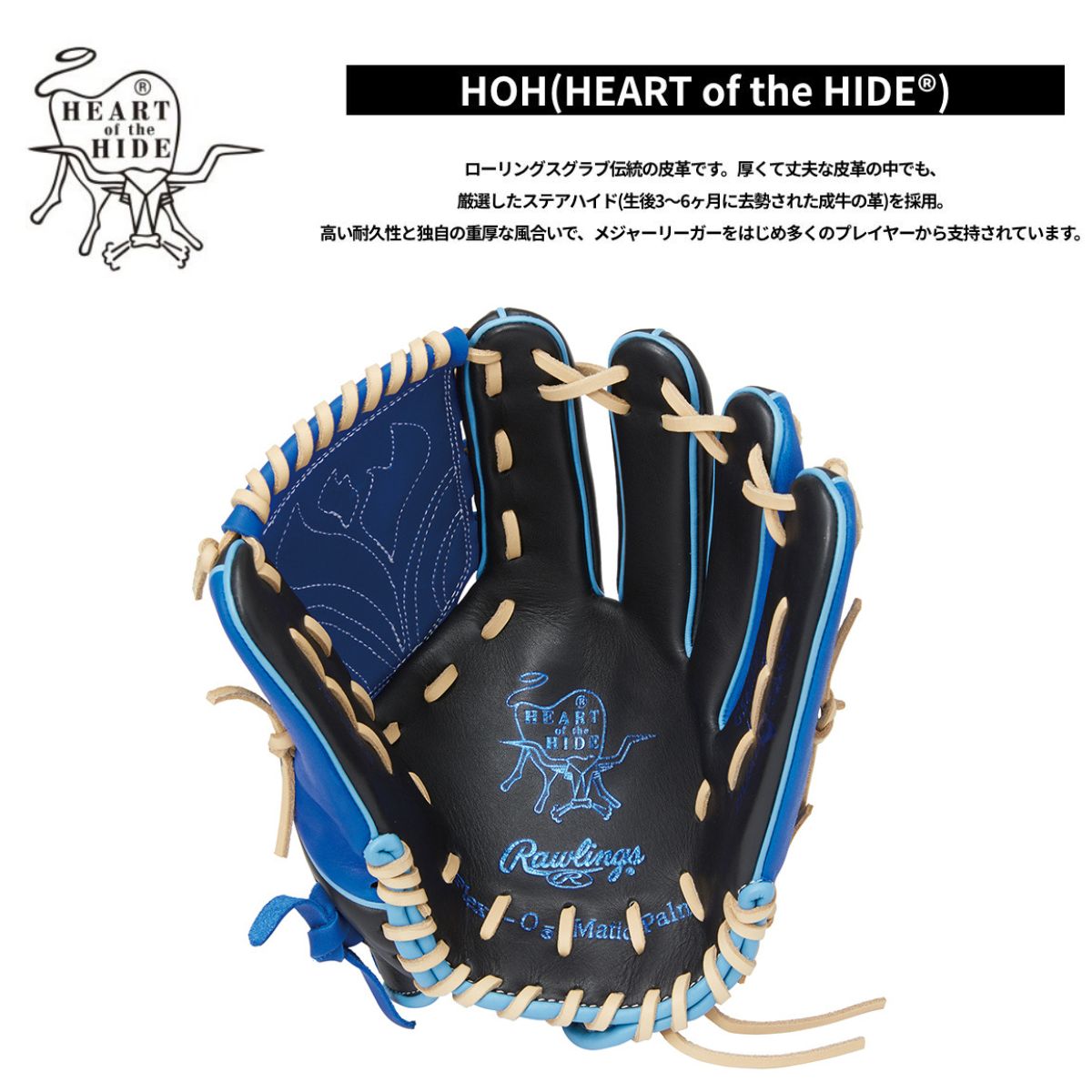 ローリングス Rawlings Bグレード B品 ソフトボール グラブ 投手用 LH HOH DP COLORS レディース B-GS4HDKM5-B-RY spmart-10166809 スポーツマート サンプル画像2
