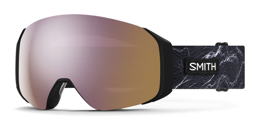 SMITH OPTICS(スミス) 4D MAG S スノーゴーグル スペアレンズ付き JAPAN FIT アジアン スキー スノーボード