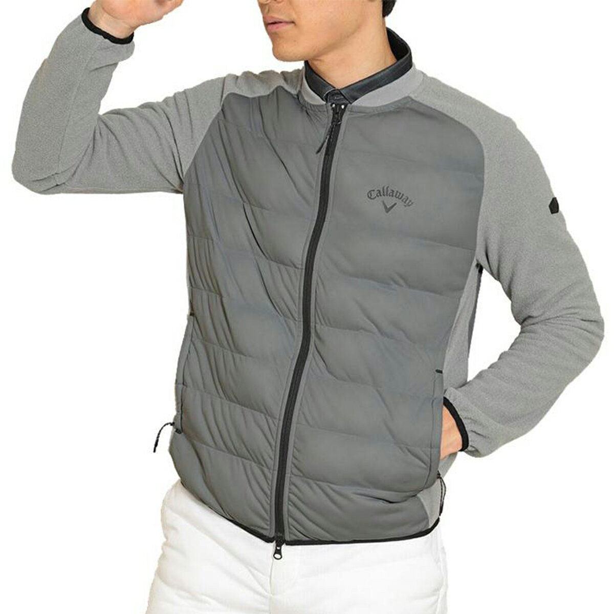 Callaway(キャロウェイ) C22217105 Callaway スターストレッチ フリース フルジップスウェット メンズ ゴルフウエア