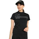Callaway(キャロウェイ) C22234201 Callaway 半袖モックネックシャツ ストレッチスムース レディース ゴルフウエア