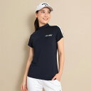 Callaway(キャロウェイ) C23134201 Callaway ストレッチスムース半袖モックネックシャツ レディー ゴルフウエア