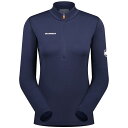 【メール便OK】MAMMUT(マムート) 1016-01130 エナジー ミッドレイヤー ハーフジッププル AF ウィメン アウトドア 速乾性 通年