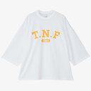 【メール便OK】THE NORTH FACE(ザ・ノース・フェイス) NT82433 メンズ スリークォーターTNFロゴティー 七分丈 Tシャツ アウトドア カジュアル