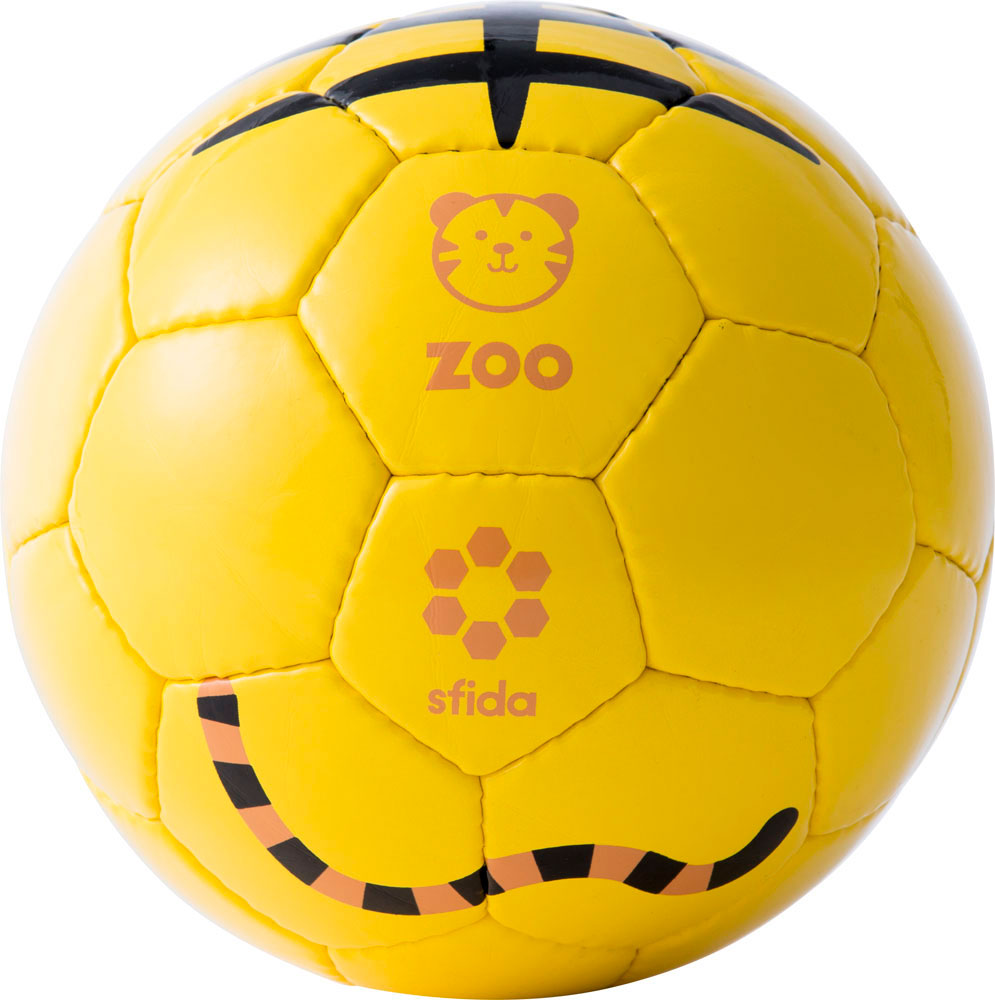 FOOTBALL ZOO サッカーボール 1号球 子供用 トラ SFIDA(スフィーダ) BSFZOO06
